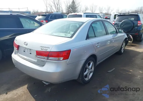2007 Hyundai Sonata Limited/Se V6 z USA, uszkodzony, nr VIN 5NPEU46F37H184019